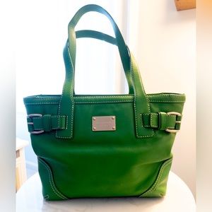 Michael Kors Handbag, gently used. 11x9x5 8.5” handles.